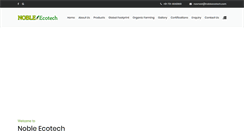 Desktop Screenshot of nobleecotech.com