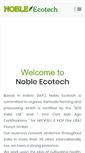 Mobile Screenshot of nobleecotech.com